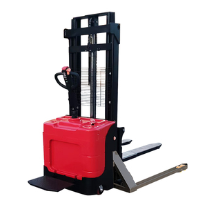 Elektrischer Stand-Up-Stapler 2 Tonnen 3m Hubhöhe Lager-Materialhandhabungsgerät Kompakter Körper Schmalgangfähig Flexibler Wendemechanismus - Product Image 1