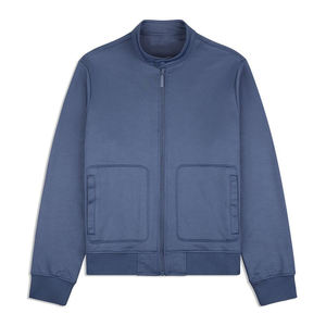 ชุดวอร์มผู้ชายแบบสองชิ้น ผ้าไนลอนโพลีเอสเตอร์ ยืดหยุ่นได้ สกรีนโลโก้ตามสั่ง ซิปเต็มตัว มีกระเป๋า  สำหรับใส่ลำลอง - Product Image 3