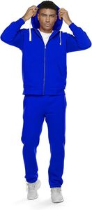Customized High Quality Unisex Tracksuit 2-Piece Thick <b>Fleece</b> Breathable Hooded Sweatsuit Set Casual Outfit Jogger Sportswear - Product Image 2