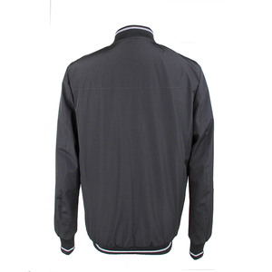 Chaqueta Acolchada con Capucha Negra para Hombre, Cortavientos, Informal, para Invierno, con Franja Reflectante, Corte Regular - Product Image 6