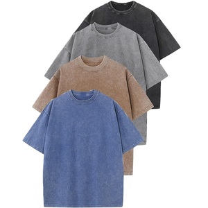 Camiseta 100% algodón personalizada con cuello redondo, camiseta de color sólido con cuello redondo, camiseta para hombre, camiseta de cuello redondo para hombre - Product Image 6