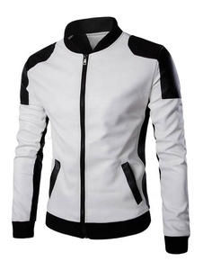 Custom OEM New <b>Spring</b> and Autumn Jackets Men's Clothing Wear Pure Leather Men Jacket Multi Color Jacket - Product Image 4