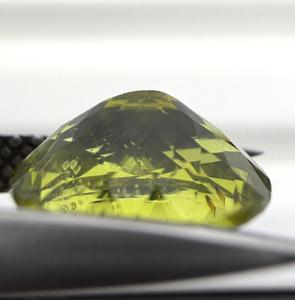 Natürlicher Chrysoberyl-Edelstein, oval geschliffen, 8x10,50mm, 3,76 Karat, leuchtend gelbgrün, Shamim-Edelsteine, ohne Loch, für die Schmuckherstellung - Product Image 4