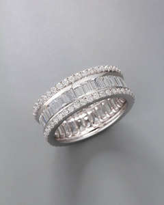 IGI/GIA Lab Grown Vintage 14k or mariage/bague de fiançailles coupe diamant unisexe bagues fines pour les fêtes d'anniversaire - Product Image 3