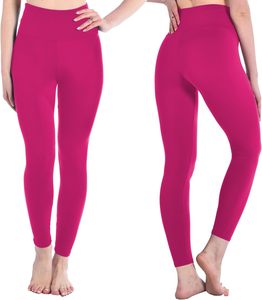 Leggings de Yoga de Alta Calidad para Mujer, Algodón y Elastano, Ajuste Delgado, Cintura Alta, Pantalones Deportivos Elásticos para Entrenamiento, Fábrica OEM ODM - Product Image 1