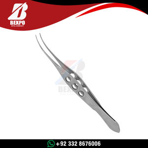 Pinzas de Sutura Bexpo, Instrumento Quirúrgico Oftálmico de Acero Inoxidable, Herramienta Reutilizable de Precisión para Manipulación de Suturas y Microcirugía - Product Image 6