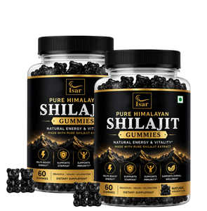 Gummies de Shilajit 100% Naturel de Qualité Supérieure, Pures et Authentiques, de Qualité Alimentaire, pour l'Énergie Naturelle et le Soutien Immunitaire - Product Image 2