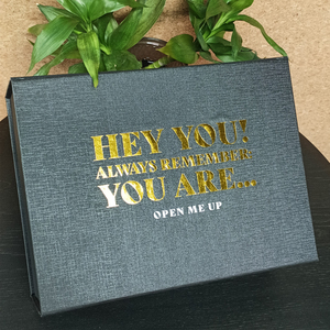 Custom Luxury Black Magnetic Gift <strong>Box</strong> Printing Logo Rigid <strong>Cardboard</strong> Fold Magnet Foldable Paper Folding Packaging Boxes - Product Image 3