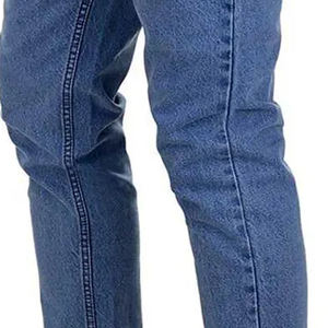 Nouveau jean slim fit pour homme, très tendance, de qualité supérieure, style décontracté, couleur bleue. - Product Image 6