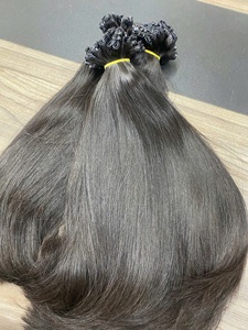 Extensions de cheveux Genius Weft, couleurs personnalisées, cuticules alignées, extrémités très lisses et épaisses, double tirage, 100g - Product Image 6