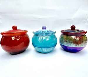 Ensemble de pots en résine Universal Overseas UO-RJS-01 - Empilables, faits à la main, écologiques, design classique, cadeau d'affaires - Product Image 2