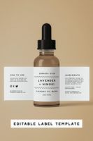 Étiquette Autocollante Personnalisée Imperméable pour Bouteilles de Cosmétiques et de Parfums, Étiquette d'Emballage Sur Mesure