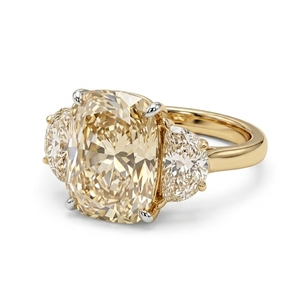 Anillo de Boda de Diamantes en Oro Amarillo de 18k Premium, Certificado IGI, Diseño Elegante y Simple, Acabado Brillante, Joyería para Uso Diario, Regalo - Product Image 2