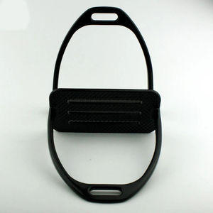 Accessoires d'équitation vétérinaires : Étriers technique pour cheval, modèle Venise, inclinés, antidérapants, avec protection de la cheville, équipement de sécurité équestre - Product Image 6