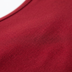 Women's <b>Red</b> Tennis <b>Dress</b> With <b>White</b> Collar <b>And</b> Zipper Short Sleeve Pleated Skirt Fitted Quick Dry Summer Sportswear - Product Image 6