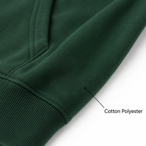 Sudadera con Capucha de Algodón y Poliéster al por Mayor, MOQ Bajo, Forro Polar Grueso, Logotipo Personalizado, Bordado Personalizado, Fabricante, Serigrafía - Product Image 4