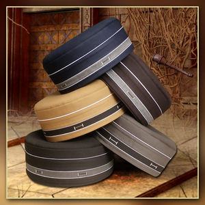 Bonnet de prière musulman blanc uni, doux et léger, style Kufi, pour la tenue islamique, commandes en gros - Product Image 3