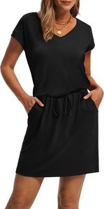 Conjunto de dos piezas para mujer, camiseta de manga corta y pantalones cortos, conjunto informal de verano, tela suave, ropa de estar, conjunto de ropa a juego a la moda. - Product Image 3