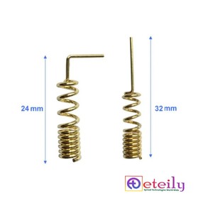 Antena Helicoidal Recta de Bajo Perfil ETEILY de Alta Calidad, 868MHz, 3dBi, Modelo ET-8683S-ST para Aplicaciones Internas/Integradas - Product Image 3