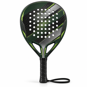 Raquette de padel en fibre de carbone 3K/12K/18K, design personnalisé, professionnelle, légère, avec grip antidérapant, ajustement universel, en vente - Product Image 2