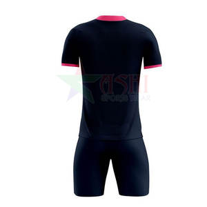 Conjunto de Uniforme de Fútbol Personalizado para Hombre, Tallas Grandes, Mangas Cortas, Alta Calidad, Secado Rápido y Transpirable, Venta al Por Mayor 2026 - Product Image 2