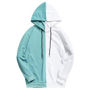 Sudadera con Capucha Unisex Negra y Blanca, Corte Regular, Informal, Tejida, Estilo Urbano, con Bolsillo y Estampado Digital - Product Image 4
