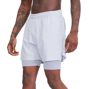 Pantalones Cortos Deportivos 2 en 1 para Hombre, de Secado Rápido, Transpirables y Cómodos, para Entrenamiento, Running y Ejercicio - Product Image 3