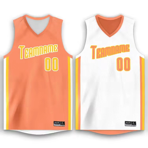 Camiseta de Baloncesto para Hombre, de Malla Transpirable, Sublimada en Poliéster, Personalizable, de Alta Calidad, Fabricante OEM, Precios al por Mayor - Product Image 4