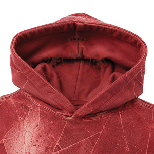Ensemble de pantalon et sweat à capuche décontracté confortable effet délavé, en tissu doux, pour un look moderne et détendu - Product Image 5