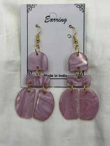 Pendientes Modernos de Resina Ecológica, Pulidos, Tamaño Personalizado, para Mujer, Regalos para Fiestas y Bodas - Product Image 3