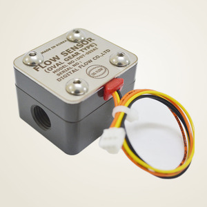 Débitmètres numériques coréens DGT-003AI à engrenages ovales, capteur de débit en aluminium avec filetage interne PT 1/4 - Product Image 1