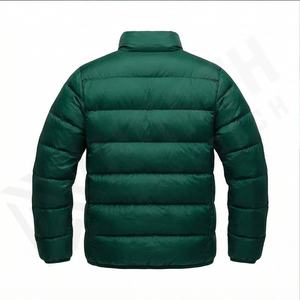 Oem Diseños Personalizados Trending Plus Size Hombres Cálido Abrigo de Invierno Chaqueta Puffer Moda Plaid Down Chaquetas Hombres Moda - Product Image 3