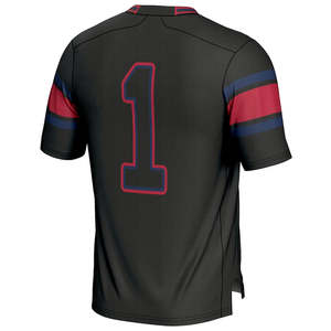 Camiseta de Fútbol Americano para Hombre, Sublimada, Protección UV, Manga Corta, Cuello en V, Venta Caliente - Product Image 3