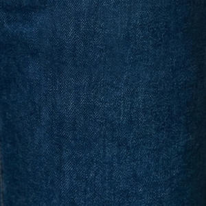 Plus Women's Mid Waist Dark Blue Wide Leg Denim Pants Summer Distressed Ankle-Length Loose Fit Casual Style Pockets <b>Button</b> <b>Fly</b> - Product Image 4