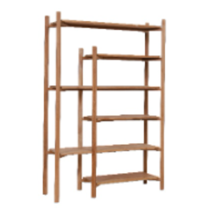 Mueble Estante Multiusos para Villas y Hogares Hecho de Madera de Teca Sólida Modelo SV-031 y Material Duradero - Product Image 1