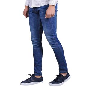 Offre spéciale, pantalon en jean délavé personnalisé avec marque bon marché, pantalon en coton spandex de haute qualité à la mode pour hommes, quantité minimale de commande bas - Product Image 4