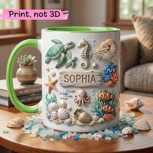 Mug à café en céramique classique personnalisé, sublimation photo/logo/nom/citation, compatible micro-ondes et lave-vaisselle, pour entreprises - Product Image 2
