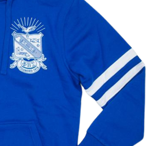 Sudadera con capucha y cremallera azul real Phi Beta Sigma con escudo griego para hombre, sudadera con capucha de fraternidad, chaqueta informal de forro polar - Product Image 4