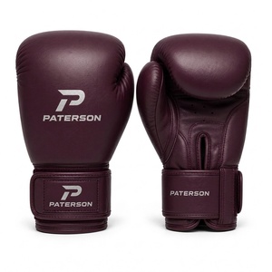 Guantes de Boxeo Personalizados para Hombre, de Cuero Sintético, para Entrenamiento y Sparring, con Soporte Acolchado para Muñeca, Cierre de Gancho y Bucle, Marca Privada, Proveedor Mayorista - Product Image 5
