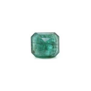 Natural Zambian Emerald 4 Carat Loose Gemstone Emerald Cut for Fine Jewelry - Product Image 2