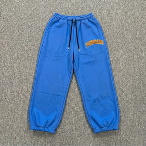 Custom OEM Wholesale Polyester/Cotton Fleece Winter Casual Wear Womens Sweatpants Solid Color <b>Lace</b> Comfortable Flared Trouser - Product Image 1