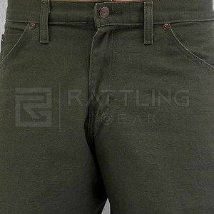 Jeans baggy de haute qualité pour hommes, confortables et élégants avec service OEM, coupe ample et taille haute en blanc délavé - Product Image 5