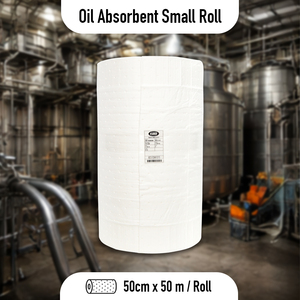 Rollo Absorbente de Aceite Hidrofóbico Pequeño de 200 m para Control de Derrames, Ideal para Fugas de Aceite, Combustible e Hidrocarburos en Áreas Industriales - Product Image 2