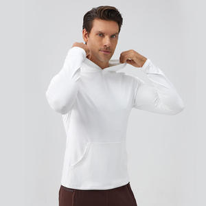 Ropa Deportiva Personalizada de Alto Rendimiento, Sudadera con Capucha Ajustada para Gimnasio, Entrenamiento Deportivo, Sudadera de Compresión para Hombre - Product Image 2