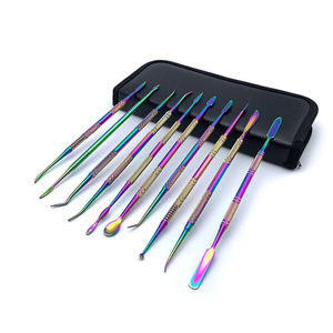 Kit de laboratoire dentaire manuel de qualité supérieure, 10 pièces, couleur personnalisée, léger, outil de sculpture de cire dentaire, ensemble d'outils chirurgicaux pour dentiste - Product Image 2