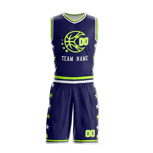 Wholesale Custom 100% Polyester Basketball Uniform Set Breathable Plus Size Cheap Basketball Uniform - Product Image 5