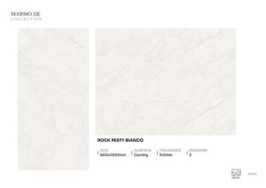 แผ่นพอร์ซเลนแกะสลักลาย Reliefvision ขนาด 60x120 ซม. 600x1200 มม. 24x48 นิ้ว พื้นผิวแบบนูน สำหรับงานสถาปัตยกรรมร่วมสมัย - Product Image 2