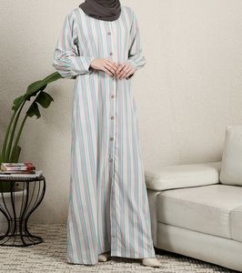 Beautiful Dubai Abaya for Women Hand Work Kaftan Traditional Islamic Clothing and Accessory New Designed for Muslims Front Open - Product Image 5