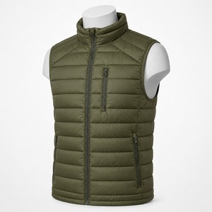 <b>Men</b> Puffer <b>Vest</b> Premium Quality Warm Insulated Design Comfortable Fit Lightweight Durable <b>Winter</b> Casual Outerwear - Product Image 5