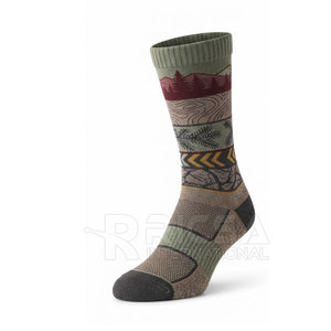 Chaussettes de chasse pour hommes, anti-humidité, rembourrées, décontractées, avec soutien de la voûte plantaire, écologiques, en Spandex/Nylon, pour la randonnée, la pêche et le camping - Product Image 5